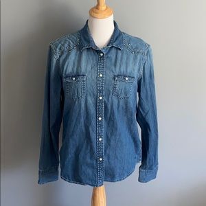 American Eagle jean top